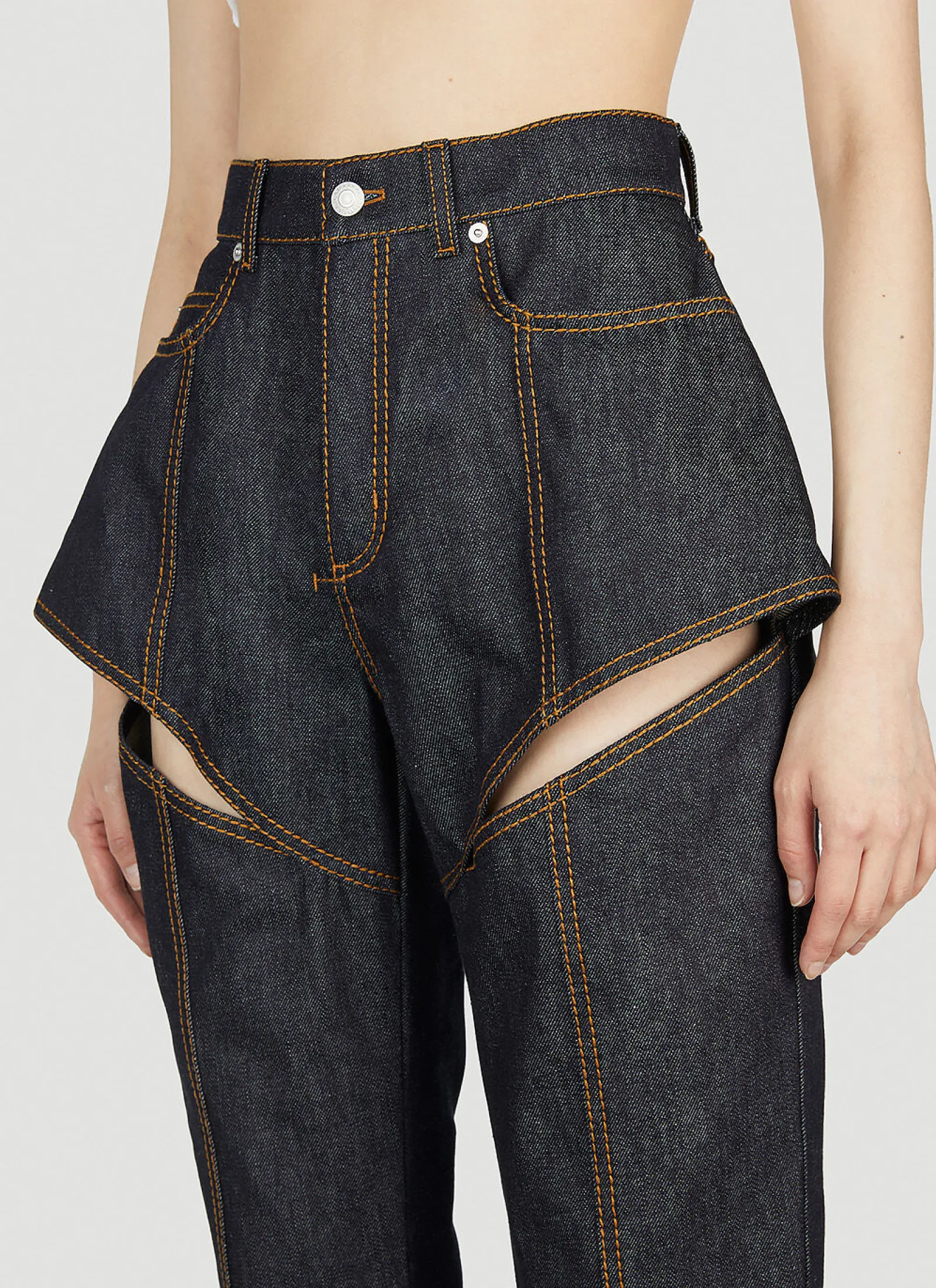 Cut Out Jeans>Alexander McQueen Hot