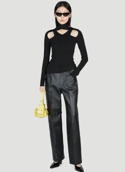 Cut-Out Knit Sweater>Coperni Sale