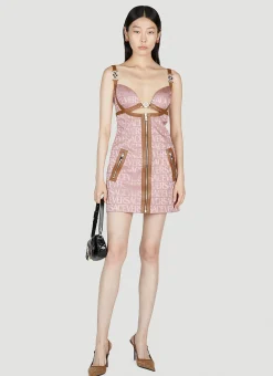 Cut-Out Medusa Dress>Versace Clearance