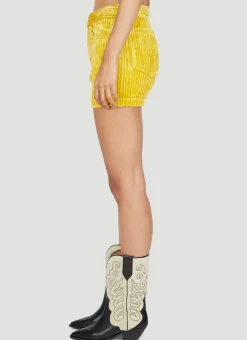 Damia Corduroy Mini Skirt><noscript><img width=