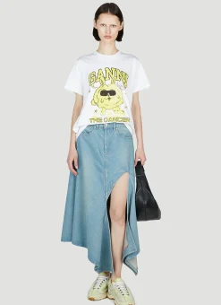 Dance Bunny Short Sleeve T-Shirt>GANNI Online