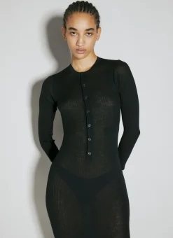 Danse Serafino Rib Dress>Ann Demeulemeester Clearance