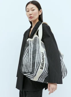 Darwen Check Tote Bag>Isabel Marant Best