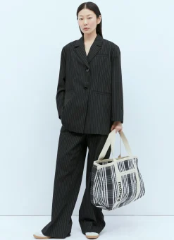 Darwen Check Tote Bag><noscript><img width=