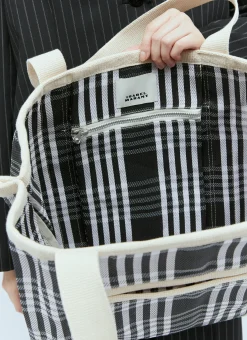 Darwen Check Tote Bag><noscript><img width=