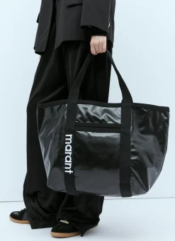 Darwen High-Shine Tote Bag>Isabel Marant Online