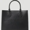 Men Dolce & Gabbana Tote Bags^Debossed Logo Tote Bag