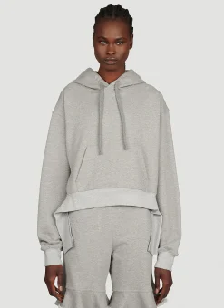 Deconstructed Hem Cropped Sweatshirt>JW Anderson Hot