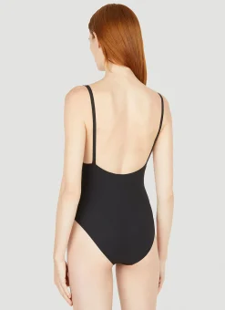 Deep Neck Swimsuit></noscript>TOTEME Discount