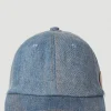 Men Acne Studios Hats^Denim Baseball Cap