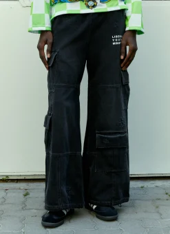 Men Liberal Youth Ministry Pants^Denim Cargo Pants