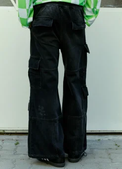 Men Liberal Youth Ministry Pants^Denim Cargo Pants