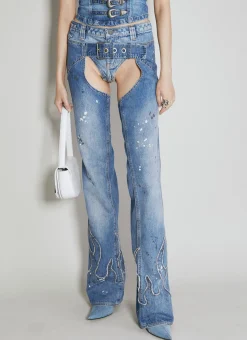 Denim Chaps Pant>Guess USA Sale
