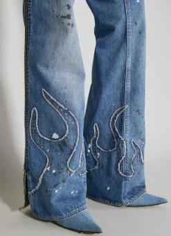 Denim Chaps Pant></noscript>Guess USA Sale
