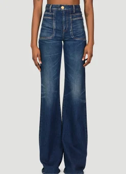 Denim Flared Jeans>Balmain Best
