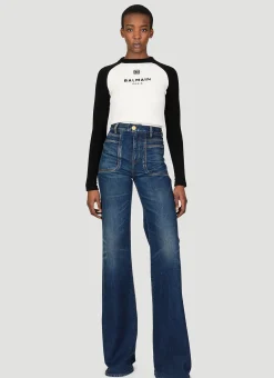 Denim Flared Jeans>Balmain Best