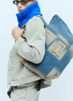 Men Acne Studios Tote Bags^Denim Tote Bag