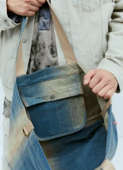 Men Acne Studios Tote Bags^Denim Tote Bag
