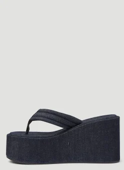 Denim Wedge Flip Flop Platforms></noscript>Coperni Best