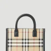 Men Burberry Tote Bags^Denny Check Crossbody Bag