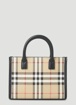 Men Burberry Tote Bags^Denny Check Crossbody Bag