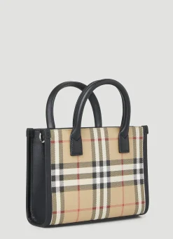 Men Burberry Tote Bags^Denny Check Crossbody Bag