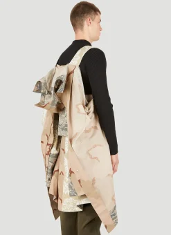 Men Marine Serre Coats^Desert Damask Windbreaker Coat