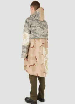 Desert Damask Windbreaker Coat><noscript><img width=