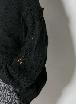 Men Yohji Yamamoto Knitwear^Designed Sleeve Wool Cardigan