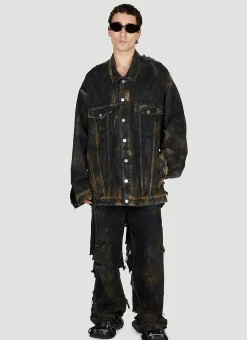 Men Balenciaga Jeans^Destroyed Jeans