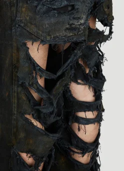 Men Balenciaga Jeans^Destroyed Jeans