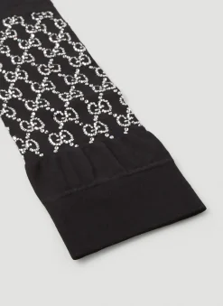 Men Gucci Socks^Diamond Monogram Socks