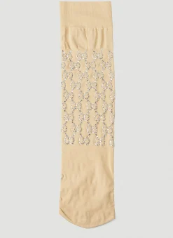 Men Gucci Socks^Diamond Monogram Socks