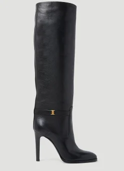 Diane Leather Boots>Saint Laurent Sale