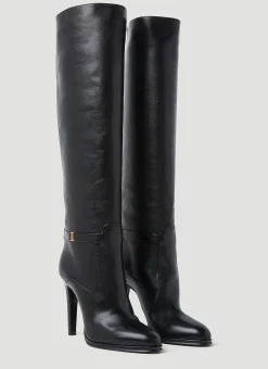 Diane Leather Boots>Saint Laurent Sale