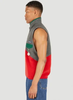 Men (Di)vision Tops^(Di)Construct Fleece Split Sleeveless Top