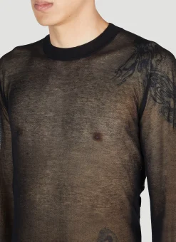 Men Ann Demeulemeester Tops^Diederik Long Sleeve Top
