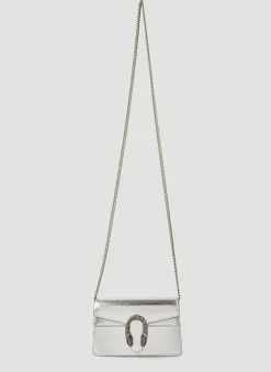 Dionysus Lame Super Mini Shoulder Bag>Gucci