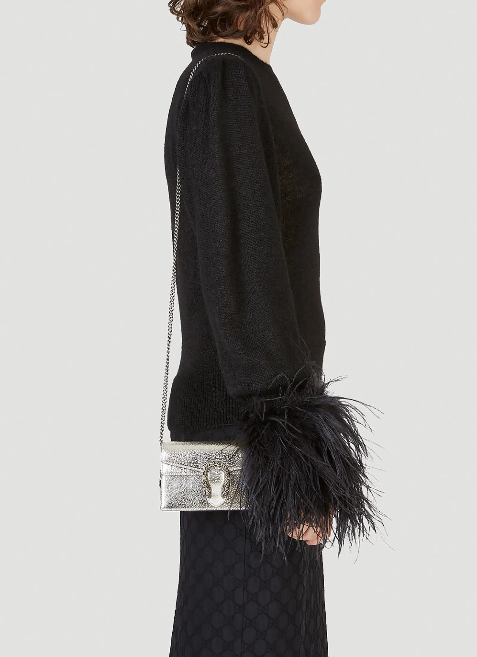 Dionysus Lame Super Mini Shoulder Bag>Gucci