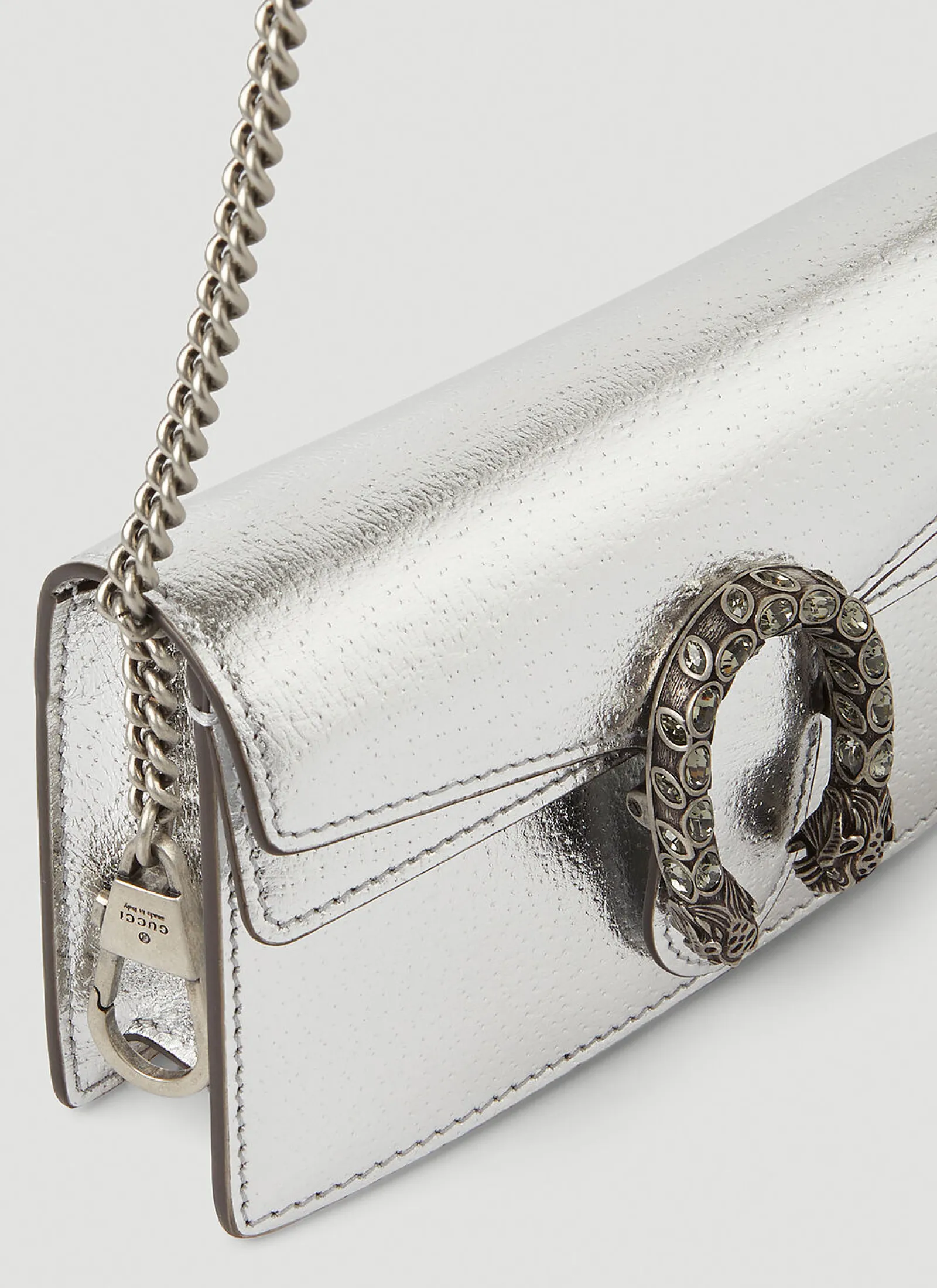 Dionysus Lame Super Mini Shoulder Bag>Gucci