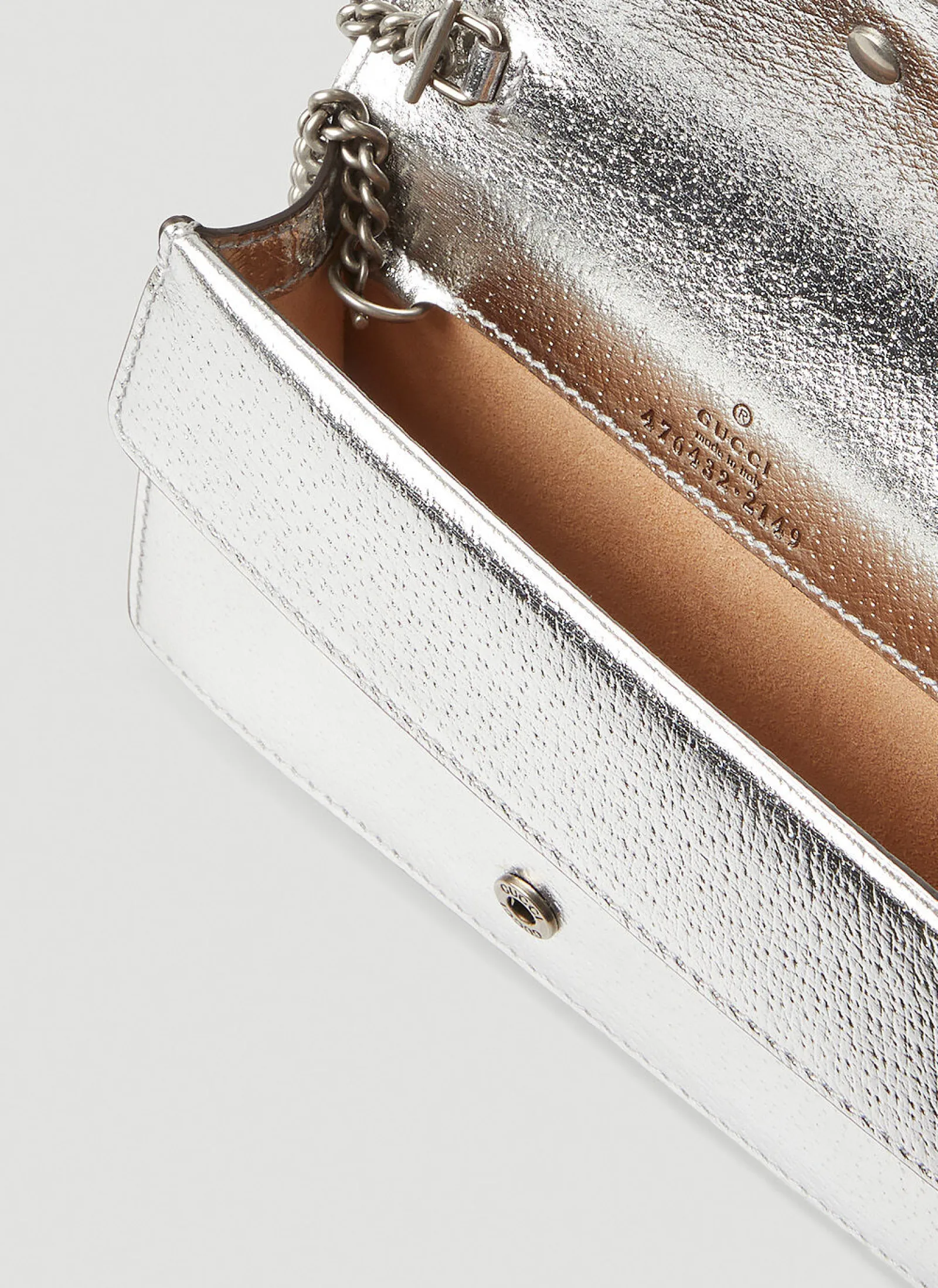 Dionysus Lame Super Mini Shoulder Bag>Gucci