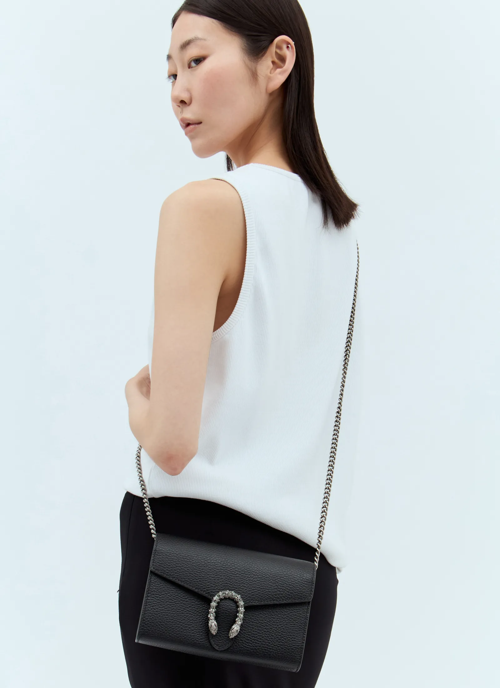 Dionysus Mini Chain Wallet Bag>Gucci