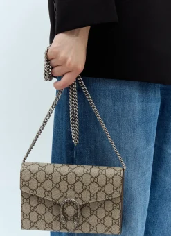 Men Gucci Wallets & Cardholders^Dionysus Supreme Chain Shoulder Bag