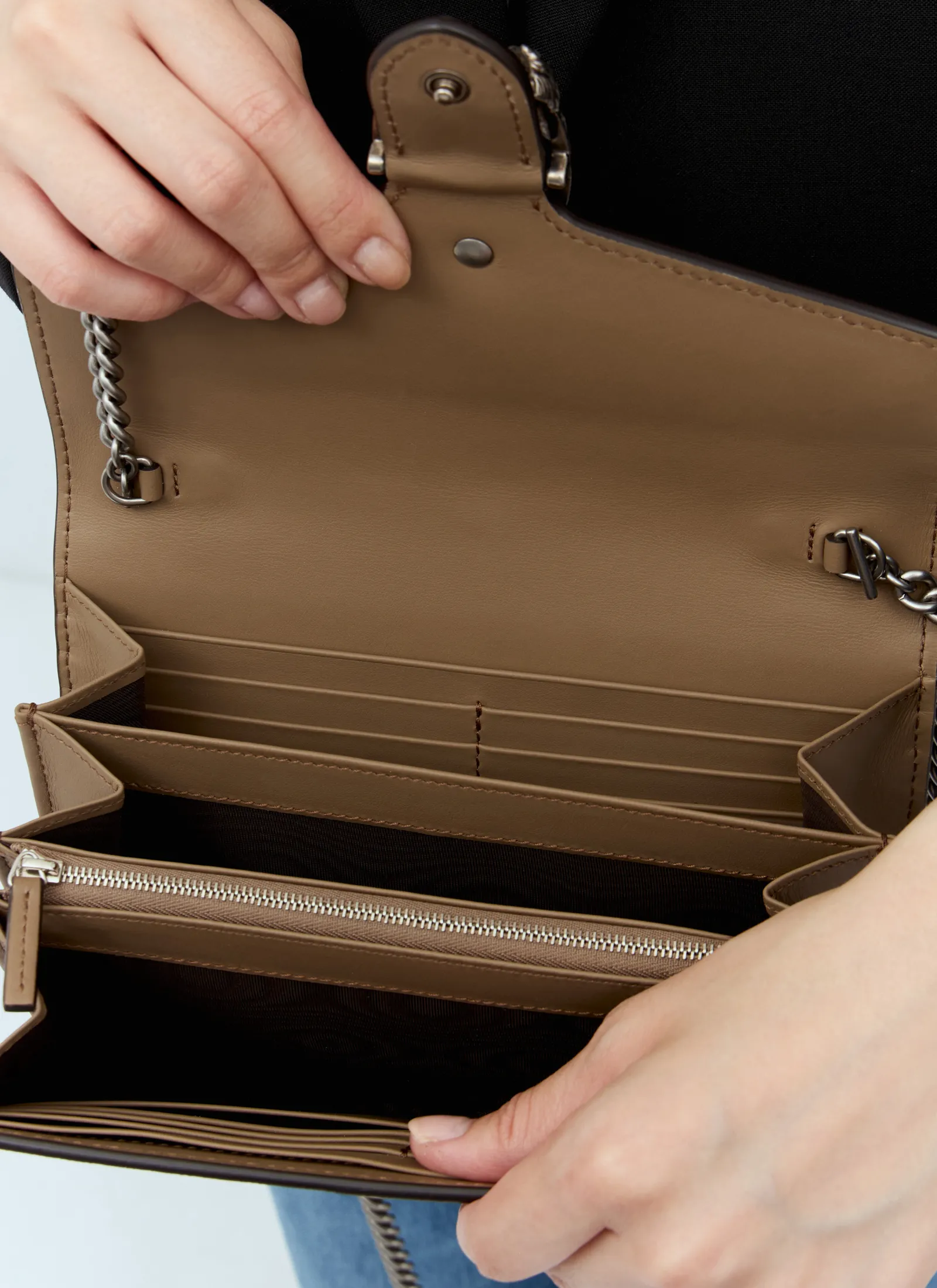 Men Gucci Wallets & Cardholders^Dionysus Supreme Chain Shoulder Bag