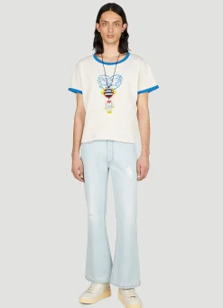 Men ERL Jeans^Distressed Denim Jeans