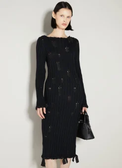 Distressed Knit Dress>MM6 Maison Margiela Hot