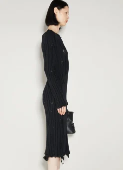 Distressed Knit Dress></noscript>MM6 Maison Margiela Hot
