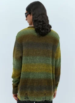 Men Song for the Mute Knitwear^Distressed Oversized Mohair Sweater