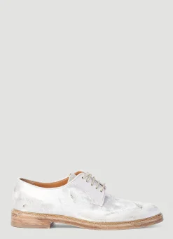 Men Maison Margiela Lace Ups^Distressed Oxford Shoes