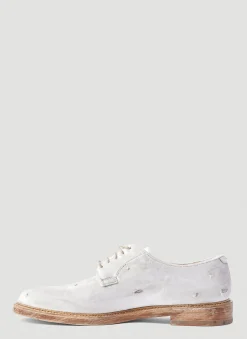 Men Maison Margiela Lace Ups^Distressed Oxford Shoes